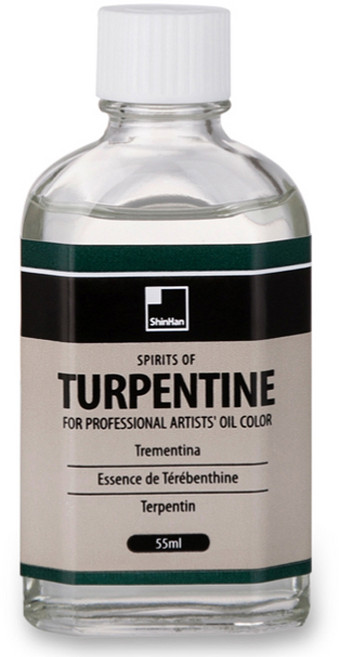 신한화구 테레핀유, 55ml, 1개