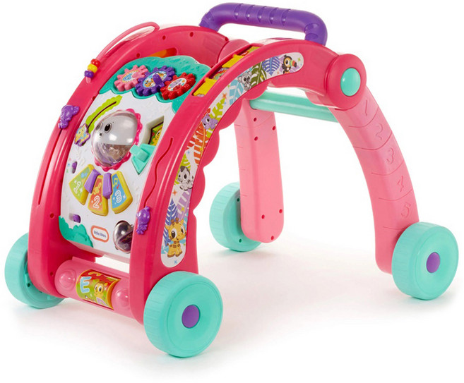 리틀타익스 유아용 라이팅 액티비티 워커, 핑크, 1개