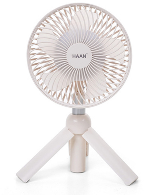 한경희생활과학 킹팬 길이조절 멀티형 무선 선풍기, HAAN-CPF2010, 웜 아이보리