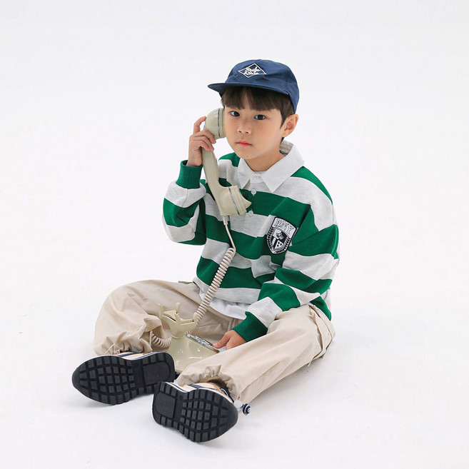 베리클로젯 주니어 남아용 스티븐 카라 맨투맨