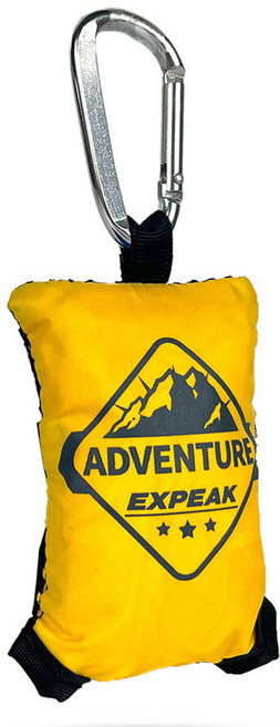 엑스피크 프리미엄 사각 쿨 캠팩타월 44 x 44 cm, 옐로우, 1개