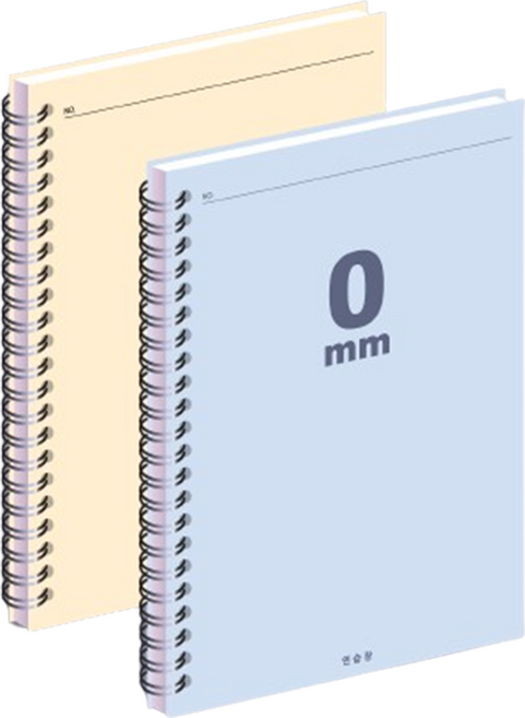 위드나 3000 0mm 연습장 80-0116, 랜덤 발송, 2개