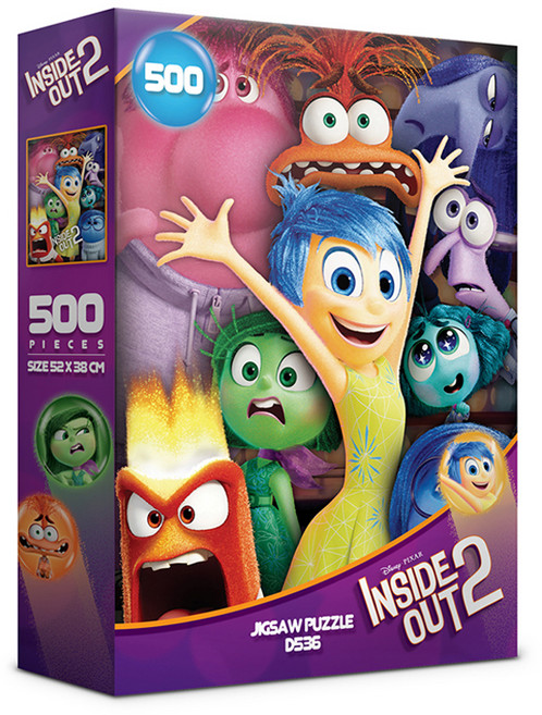 퍼즐라이프 디즈니 인사이드아웃2 직소퍼즐, 500피스, D536, 1개