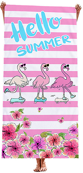 언헤브 다채로운 비치타월 70 x 150 cm, 01헬로썸머, 1개