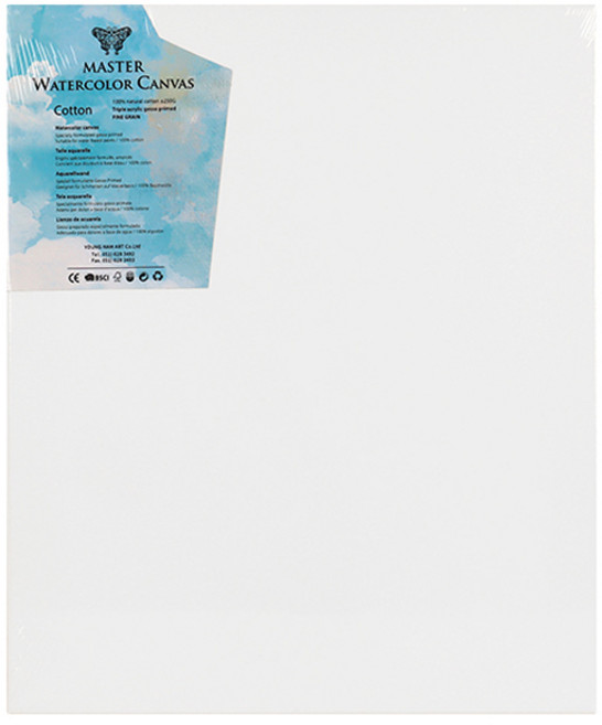 마스터 수채화 캔버스 F형 면천 FINE GRAIN, 1개, 8호