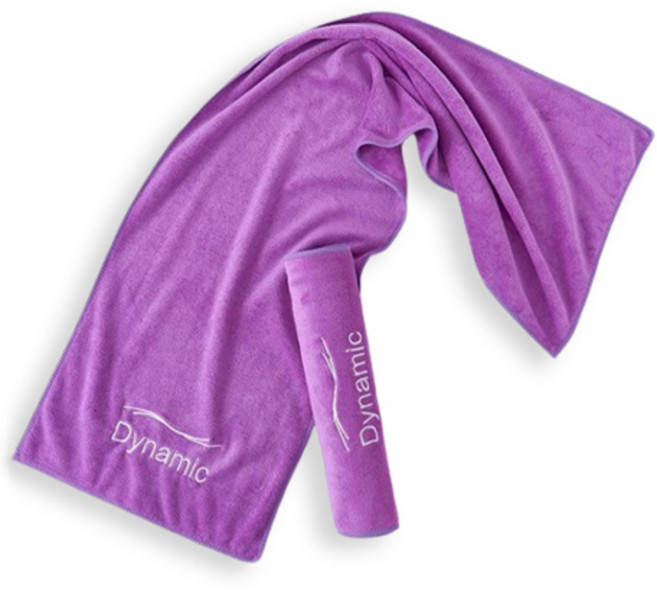 달콤상점 건식 스포츠 쿨타올, 퍼플, 2개