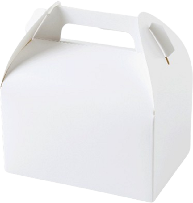 천운패키지 생크림박스 중, 화이트, 50개