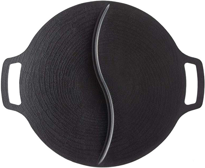 아리수 국산 태극 인덕션 그리들팬, 36cm, 1개