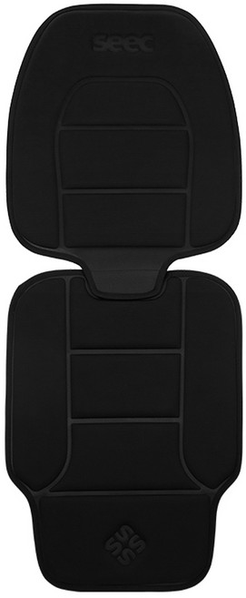 시크 카시트 보호매트, 블랙, 1개