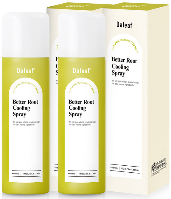 달리프 클로렐라 베러 루트 쿨링 스프레이, 100ml, 2개