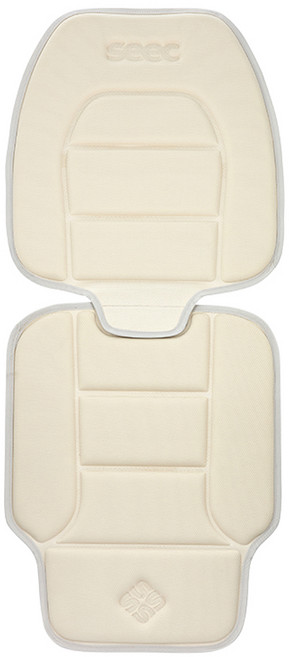 시크 카시트 보호매트, 베이지, 1개