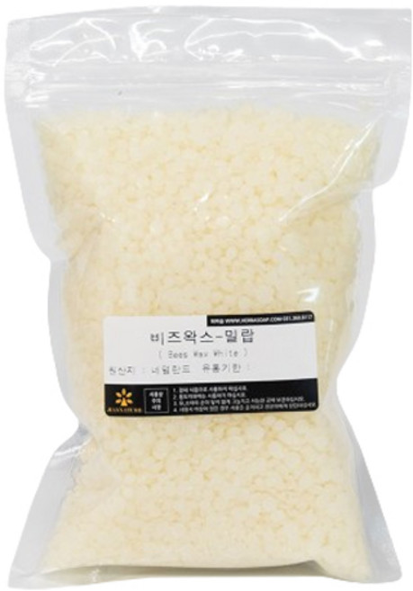 비즈왁스 밀랍 250g, 화이트, 1개