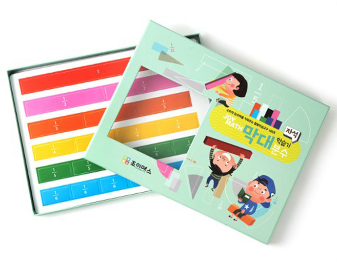 조이매스 자석막대 분수 학습기, 1개