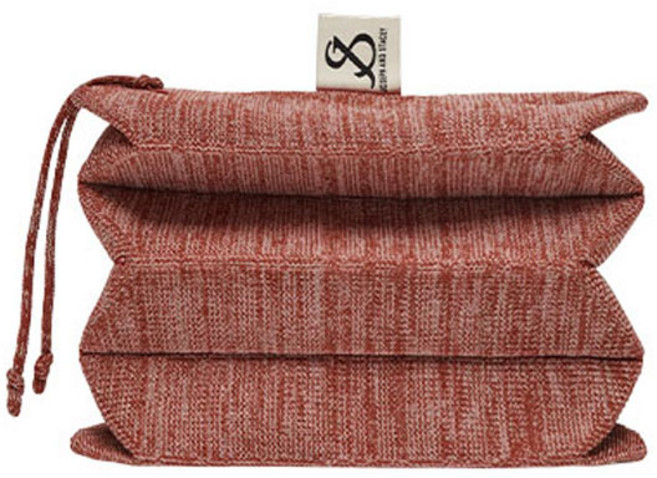 JOSEPH AND STACEY 女用幸運褶皺波西米亞風針織收納包