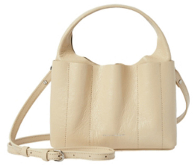 JOSEPH AND STACEY 女款幸運百褶針織中型Loveya托特包