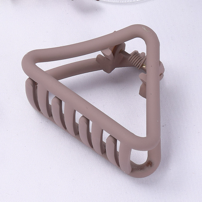 수스다 삼각아크릴 헤어집게핀 머리핀