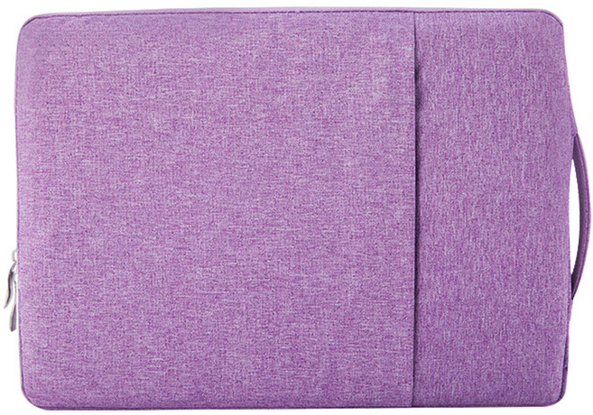 위니즈 핸들형 노트북 파우치, 퍼플, 1개