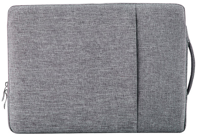 위니즈 핸들형 노트북 파우치, 그레이, 1개