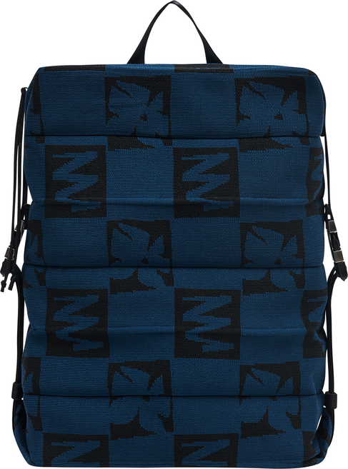 JOSEPH AND STACEY 女款Lucky Pleats Future花朵針織後背包, 深藍色