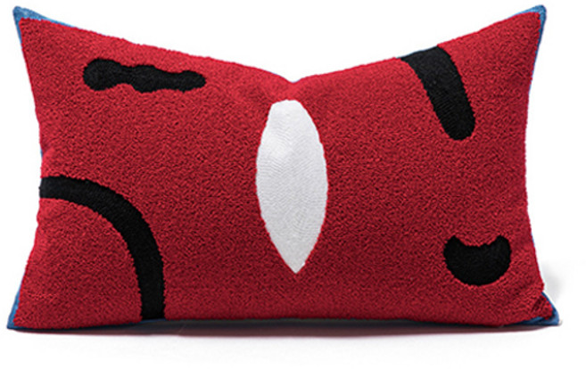 홈플로우 노르딕 추상적 아트 쿠션커버