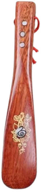 앞날앤 나무 구둣주걱 긴 헤라 22cm, 로즈, 1개