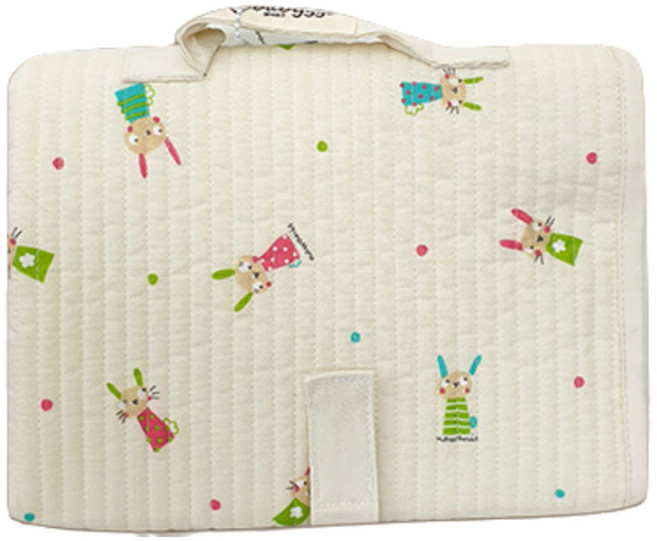 나와니스 핸디 기저귀 체인징 매트, 토토 아이보리, 1개