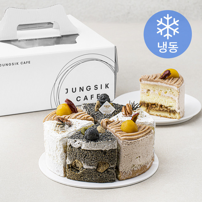 정식카페 버라이어티 홀케이크(냉동), 580g, 1개