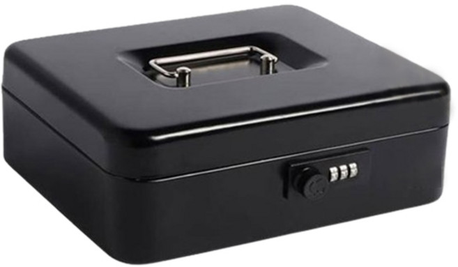 엘르시 2단 카운터 금고 오픈형 ELS-C100, BLACK