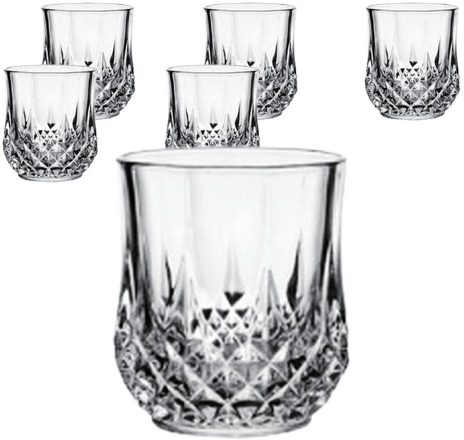 애스크제이 클래식 온더락잔 290m, 6개