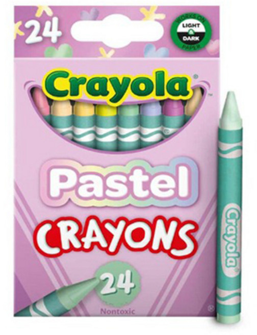 크레욜라 파스텔 크레용, 24색, 1개