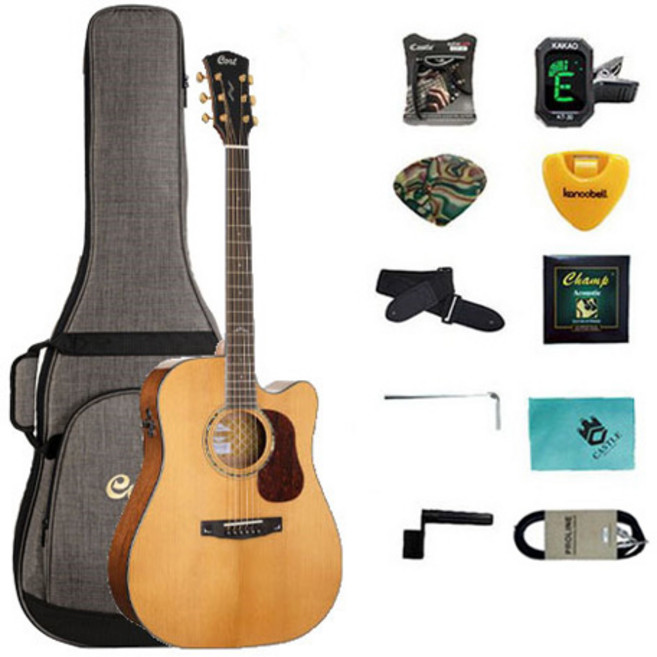 콜트 어쿠스틱 기타, Gold-DC6, Natural Glossy, 1개