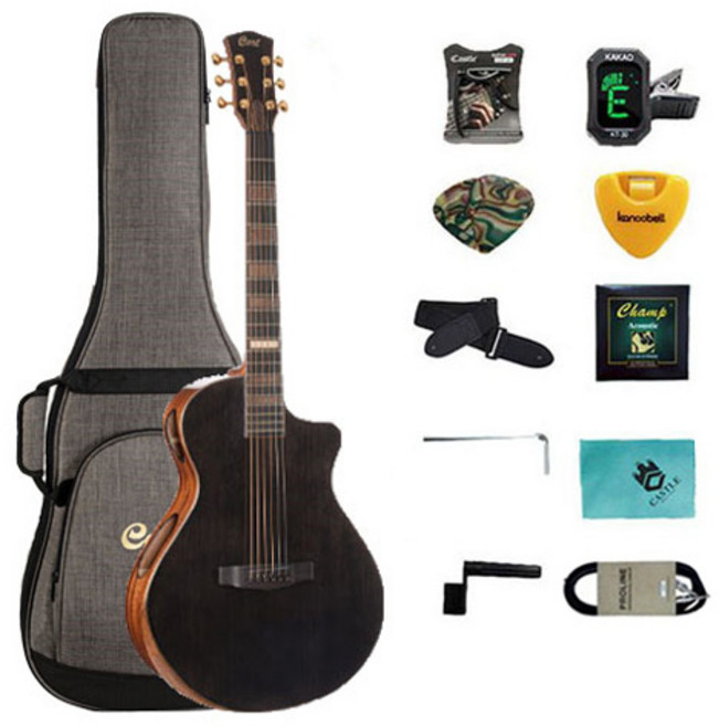 콜트 어쿠스틱 기타, Modern Black, Trans Black Gloss, 1개