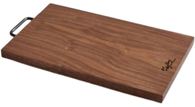 인현공방 북미 호두나무 손잡이 원목 도마, 1개, 단품, 혼합색상