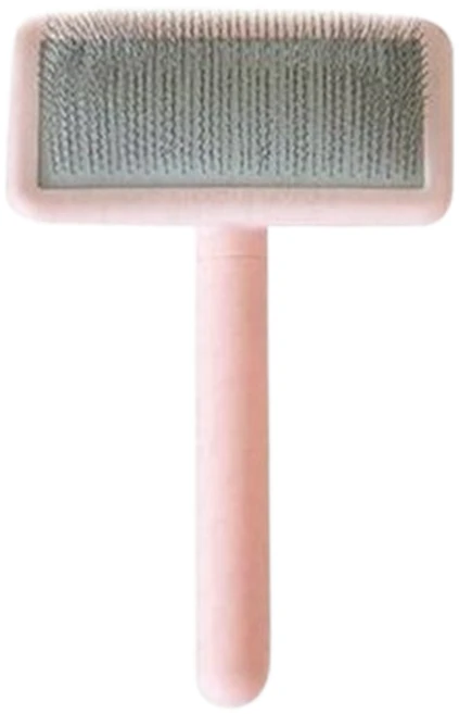 펫프렌즈 피버 소프트 슬리커 반려동물 브러쉬 100 x 155 x 25 mm, 핑크, 1개 - 쿠팡