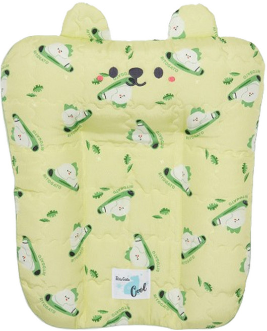 리토가토 강아지 인견 범퍼 쿨매트, 리토그린, 1개