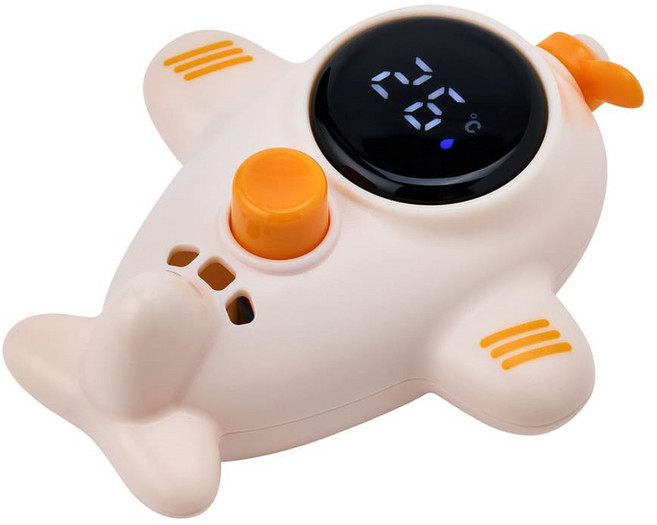 아가짱 디지털 유아욕조탕온도계, 화이트