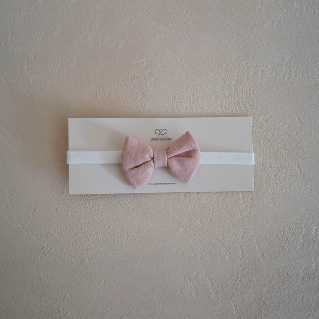 피카부 유아용 삼각 리본타이