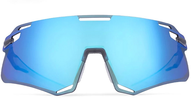 락브로스 스포츠 편광 고글 + 도수클립 세트 SP318, 블랙(프레임) + HD블루편광(렌즈), 1개