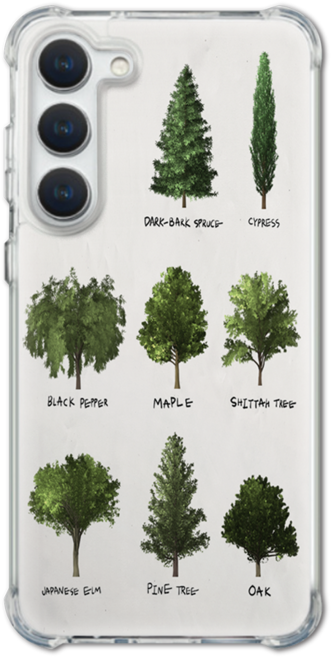 이루다 썸머 컬렉션 투명 범퍼 젤리 휴대폰 케이스