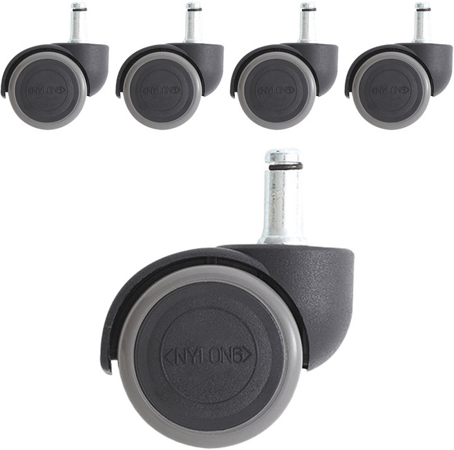 예다움 저소음 의자바퀴, 혼합색상, 1개