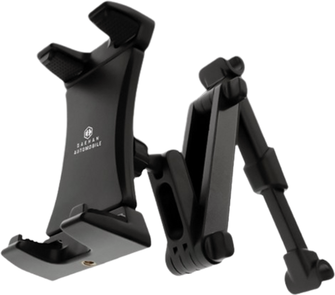 대한 차량용 뒷좌석 핸드폰 태블릿 길이조절 헤드레스트 거치대, 1개