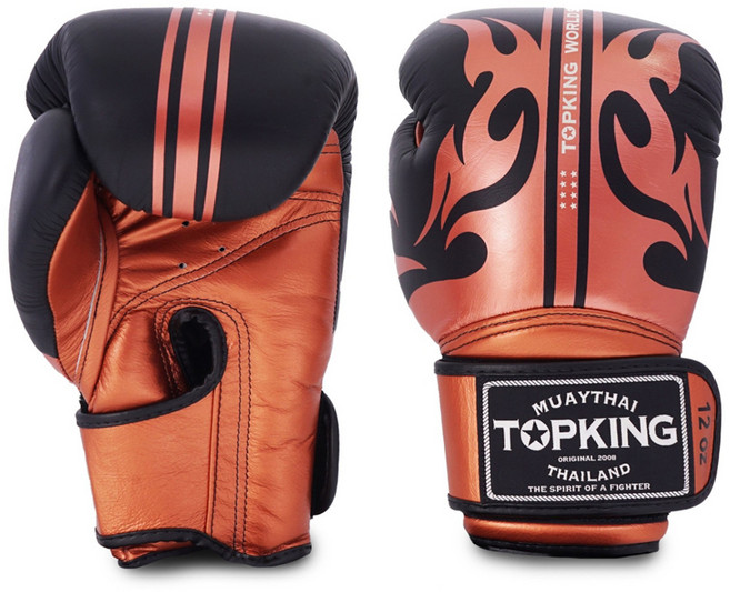 탑킹 슈퍼 월드 시리즈 복싱글러브, 코퍼+블랙, 1세트