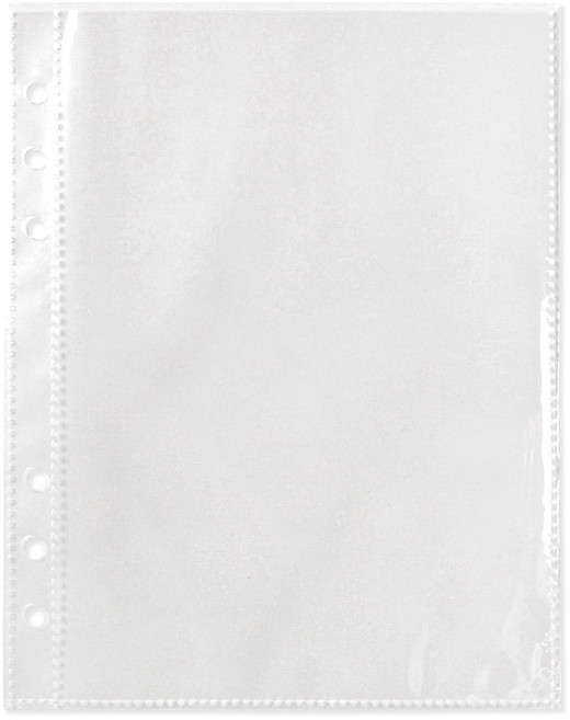 투영디자인 6공 바인더 속지 1포켓 157 x 197 mm, 20매입, 1개