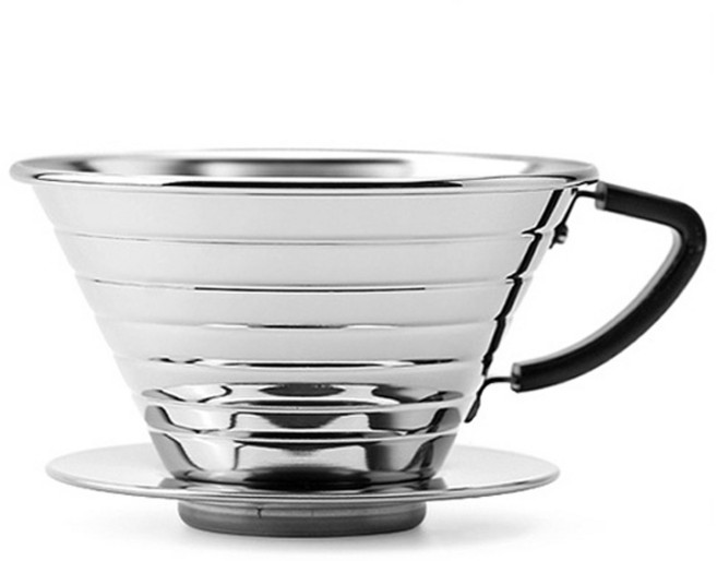 칼리타 New 웨이브 스틸 드리퍼 155S, 혼합색상, 1개