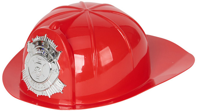 캐스비 플레이 역할모자 소방관, 혼합색상, 1개