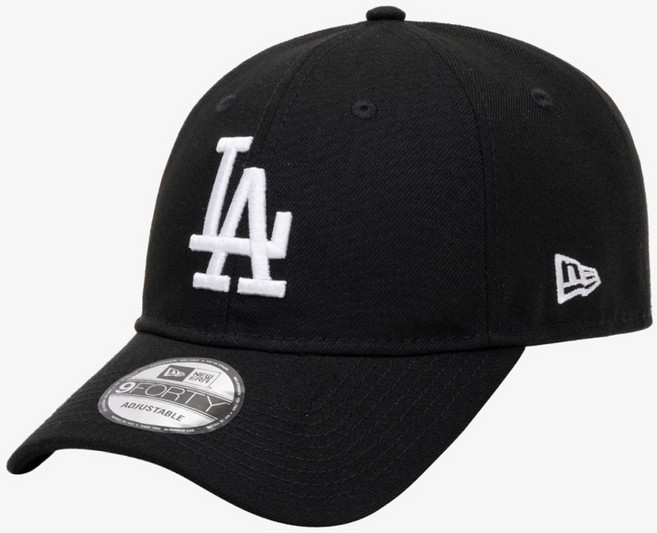 뉴에라 9FORTY 워시드 베이직 언스트럭쳐 볼캡 LA 다저스 MLB 모자