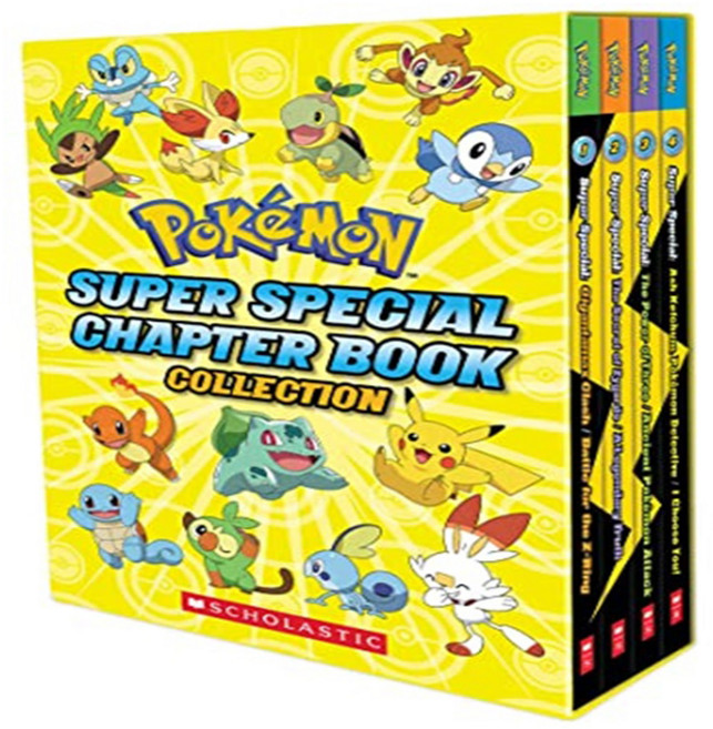 Pokemon Super Special 4 Books Box Set, Scholastic Inc