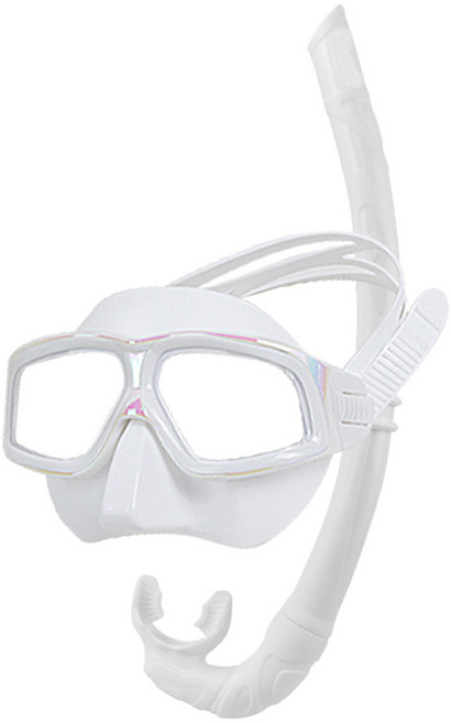 스네프 파노라마 마스크 스노클 세트, 오로라화이트