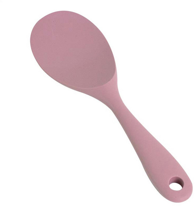 UH홈데코 실리콘 밥 주걱, 핑크, 1개