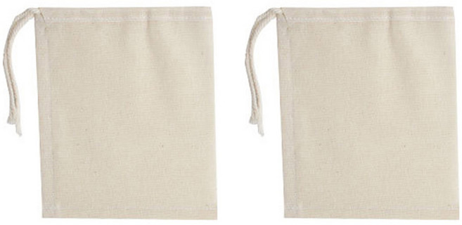 UH홈데코 면 주머니, 2개